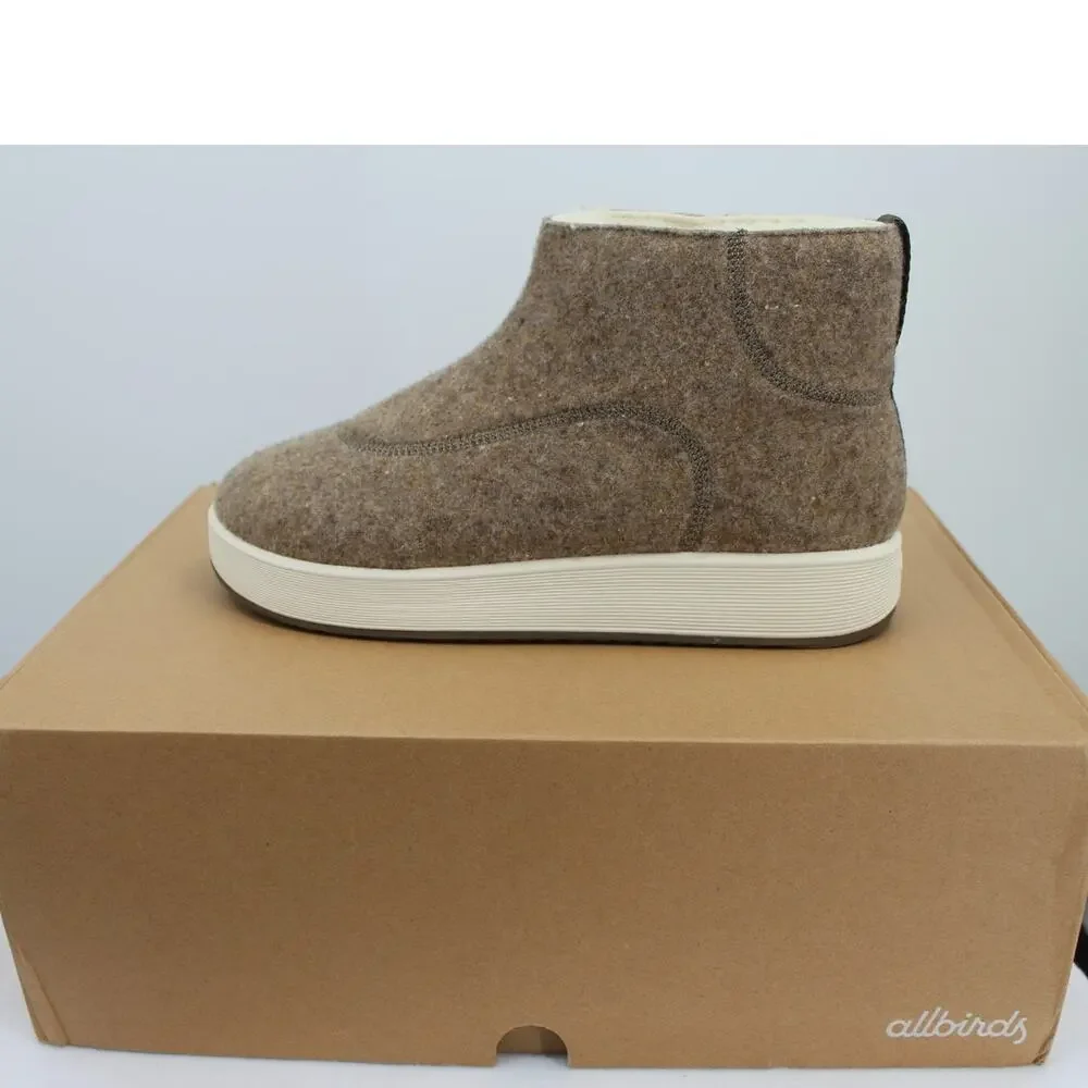 Allbirds Kiwi Boot Men’s 10 Dark Camel/Stony Cream New
